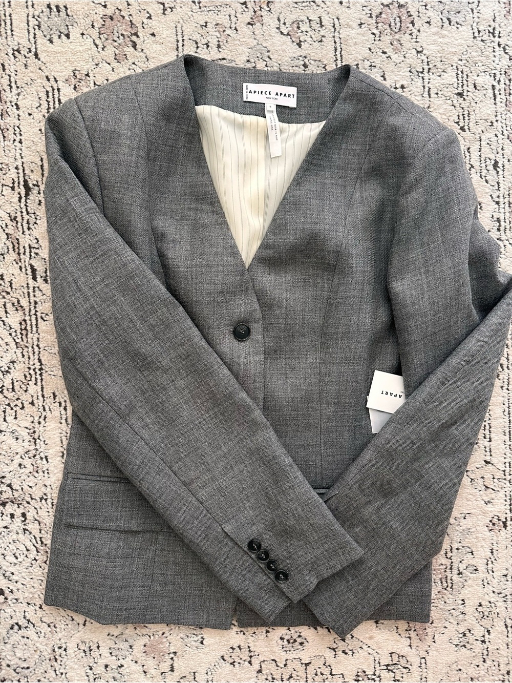 Apiece Apart Asma Wool Blazer Top - NWT